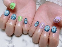 ネイル ファンシーファング(nail_fancy_fang)/モチーフネイル