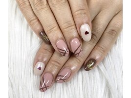 【バレンタインネイル】