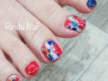 リンドゥネイル 上小田井店(Rindu Nail)/フットの季節