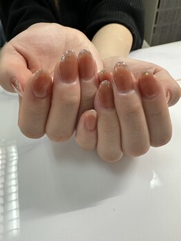 メイ アンド ウェイ(May&Way)/ワンカラーにラメライン