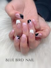 ブルーバードネイル(Blue bird nail)/手書きデザイン