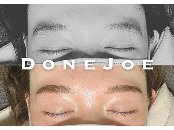 ダンジョウ(DoneJoe)/眉毛ビフォーアフター