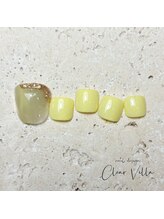 ネイルサロンクリアヴィラ(nail salon clear villa)/フットデザインチョイス☆¥9350