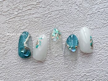 エンジェルガーデンネイル 池袋店(Angelgarden nail)/アラジンジャスミンネイル♪