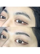 ブロウ(BROW)/【レディース眉毛】before after