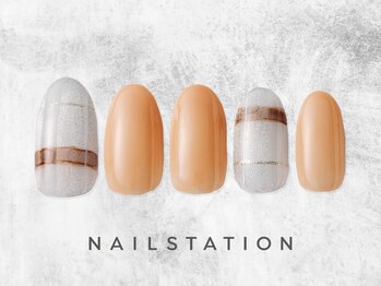 ネイルステーション ルミネ新宿1店(NAIL STATION)/キラキラネイル/パラジェル