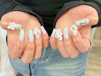 マークバイセブンルックス 大宮東口店(mark by 7LOOKS)の写真/【ワンカラー/パーツ追加OK◎】ドキドキのサロンデビューにもおすすめ！通いやすい価格でリピーター多数♪