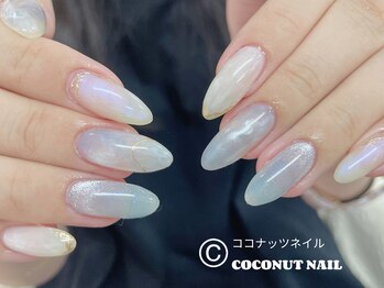 ココナッツネイル/深海ネイル