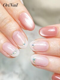 フレンチネイル[マグネット]