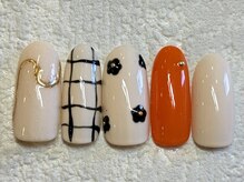 ネイルアンドアイラッシュ ネネ/にゅあんす　ポイントカラー