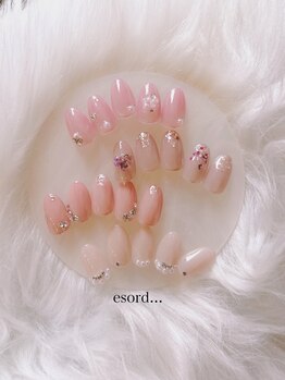 エソラ/ブルーブルー(esora.../Blue Blue)/春ネイルキャンペーン