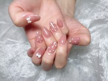 キュウキュウ(99-QQ)の雰囲気（バレンタインネイル）