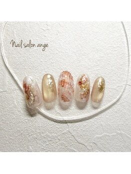アンジュ(Ange)/うるうる貝殻ネイル