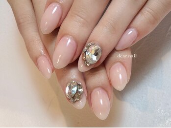 ディアネイル(dear.nail)/Ｖカットストーン☆