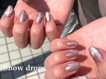 スノー ドロップ(Snow drop)/マグネットネイル