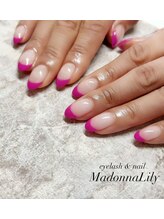 マドンナリリー(Madonna Lily)/ビビッドピンクフレンチ☆