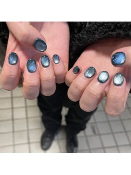 Mネイルアンドカフェ シェレステ/magnet nail