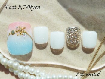 プラスネイル 池袋西口店(PLUS NAIL)/【1601】定額8,789円マリン