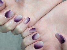 ネイルパキラ(nail pachira)/秋ニュアンス☆ランダムグラデ