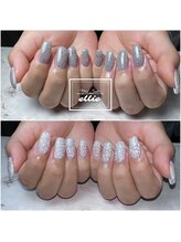 エリー(ellie)/シルバー フラッシュネイル