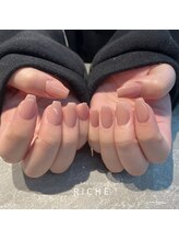 リッシュ(RICHE)/ちゅるん春ピンクネイル