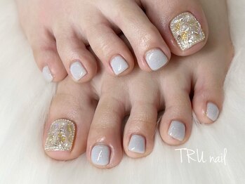 トゥルーネイル アンド アイ 千葉店(TRU NAIL & EYE)の写真/フットジェル【トレンドワンカラー新規¥5990】【定額¥5990/¥6990】夏に向けて足元をオシャレに可愛く☆