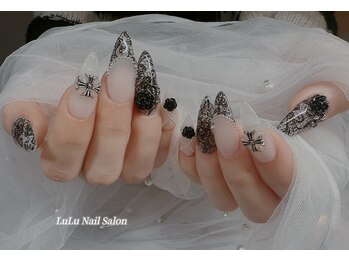 ブラックレースネイル