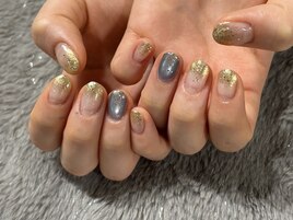 ラメグラデーション