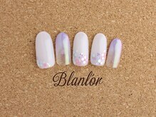 ネイルサロン ブランロール 三軒茶屋店(Blanl'or)/紫陽花ネイル　￥9090