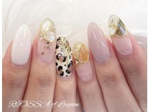 リオッサ オブ ラグーン(RIOSSA of Lagoon)/ペイズリー×ヒョウ柄