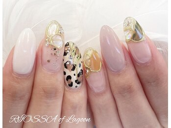 リオッサ オブ ラグーン(RIOSSA of Lagoon)/ペイズリー×ヒョウ柄