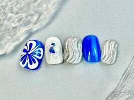 ハイビスカスネイル【¥8800】