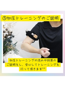 サン(Sun)/3，加圧トレーニングのご説明