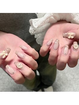 ポミーネイル 池袋店(pomynail)/ゼブラネイル
