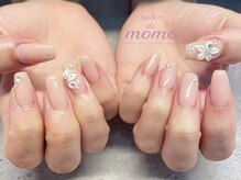 サロン ド モモ(salon de momo)/ワンカラーに3Dアート追加