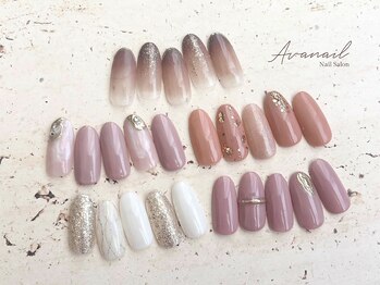 アバネイル 名駅店(AVA NAIL)/上品ミラーオフィスネイル