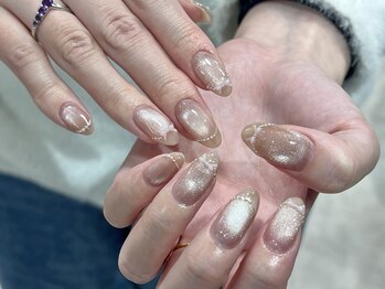 コム 草加マルイ店(com by neolive)の写真/自爪を削らない《パラジェル》使用☆女性らしく見せるシンプルデザインがオススメ☆