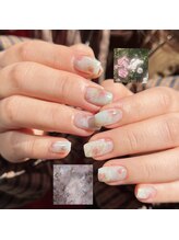 ビー 中町(bii)/お花ネイル