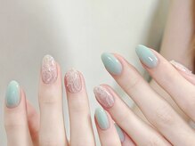 センシー ネイル スタジオ(Sensy Nail Studio)/清楚でピュアなミントレース
