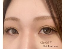 スウィート(SWEET)の雰囲気(まつ毛エクステ/フラットラッシュ使用)