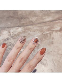 アティックネイルアトリエ(attic nail atelier)/アンティークジュエルネイル★