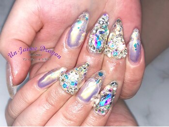 アン ジョーヌドラゴ/【ロングネイル】オーロラネイル