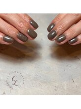クオルーチェ(CuoLuce)/brown nail