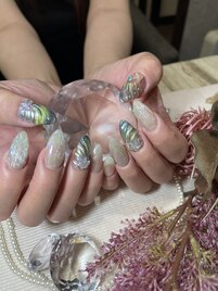 ミラーとマグネットのグラデ