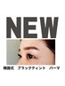 【韓国式】まつ毛パーマ(上)＋ブラックカラートリートメント90分¥5000