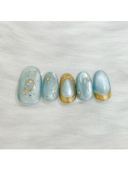 キュント(Qun’t)/エスニックなマグネットネイル。