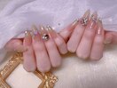 やり放題チップ長さ出しネイル