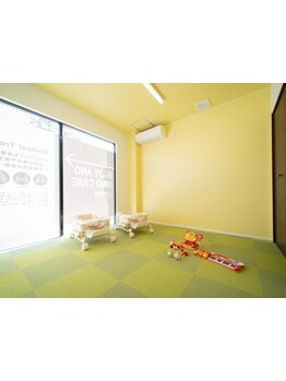 お子様同伴OKのサロン