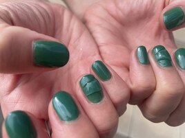 ワンカラー＋ぷくぷく