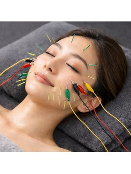 ネクサス(NEXUS)の写真/【鍼灸×整体】◇美容鍼では食いしばり、小顔ケアやお肌の悩み解消◎首肩の蓄積した疲労や不調を改善